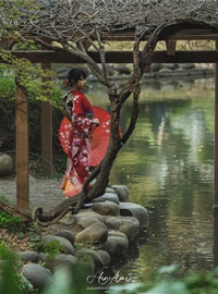 Rain waves_ HaneAme - NO.092 Crimson Kimono(27)